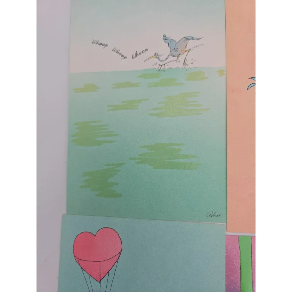 Vtg Hallmark Happy Birthday Funny Greeting Cards UNUSED Envelopes Lot of 16 80s